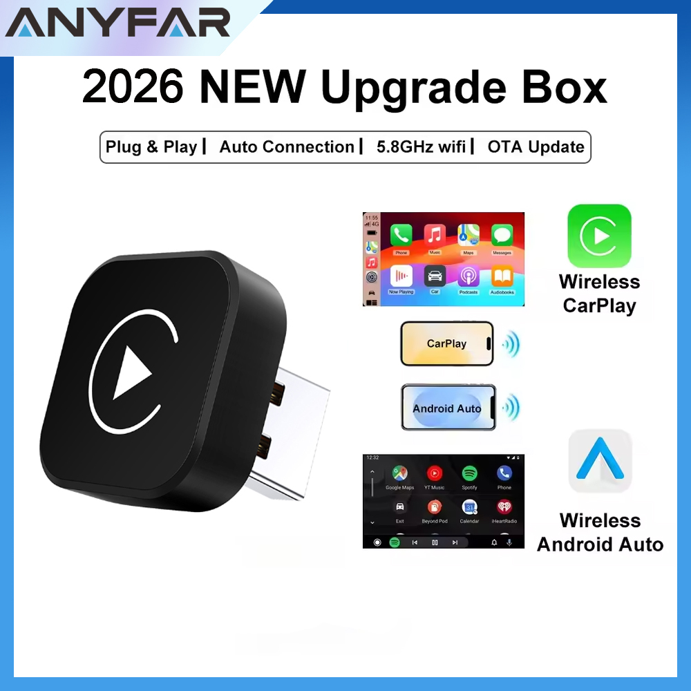 Phone Accessories For Android - 2026 Kablosuz CarPlay Adaptörü 2'si 1