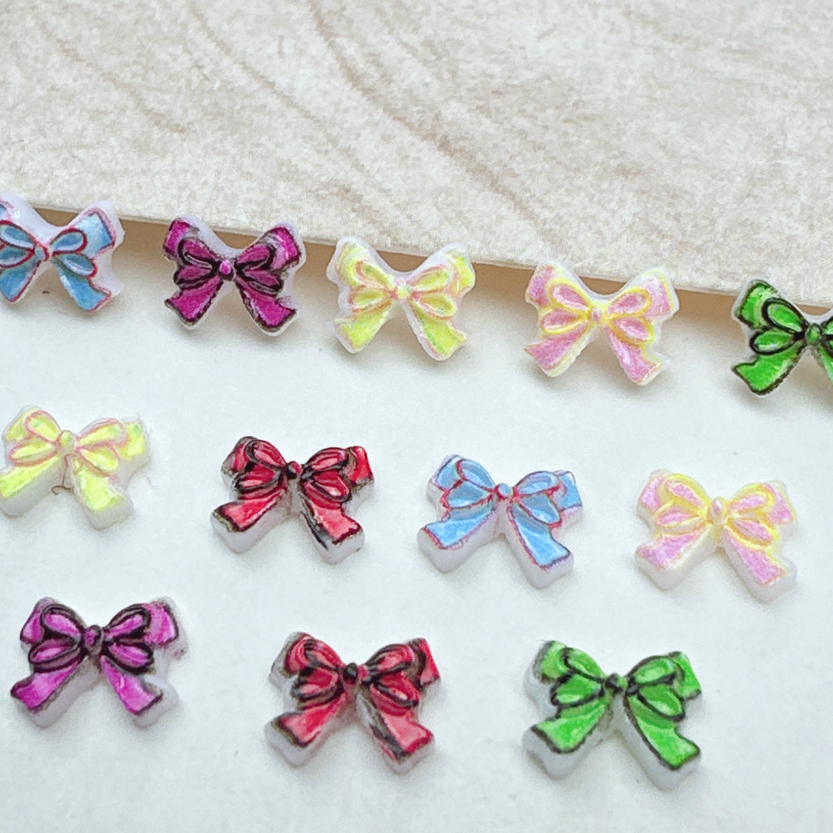 Phone Accessories Clipart - 30/50/100 Adet, Tatlı Kelebek Düğümü Tırnak