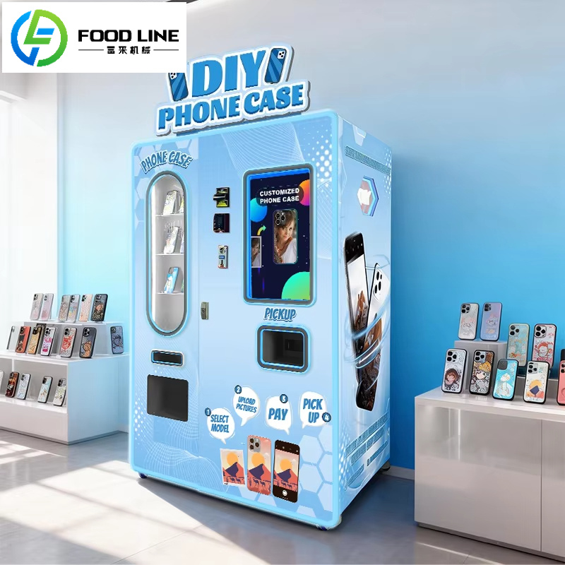 Phone Accessories Vending Machine - FOODLINE Telefon Kılıfı Otomatı İnsan Vücudu