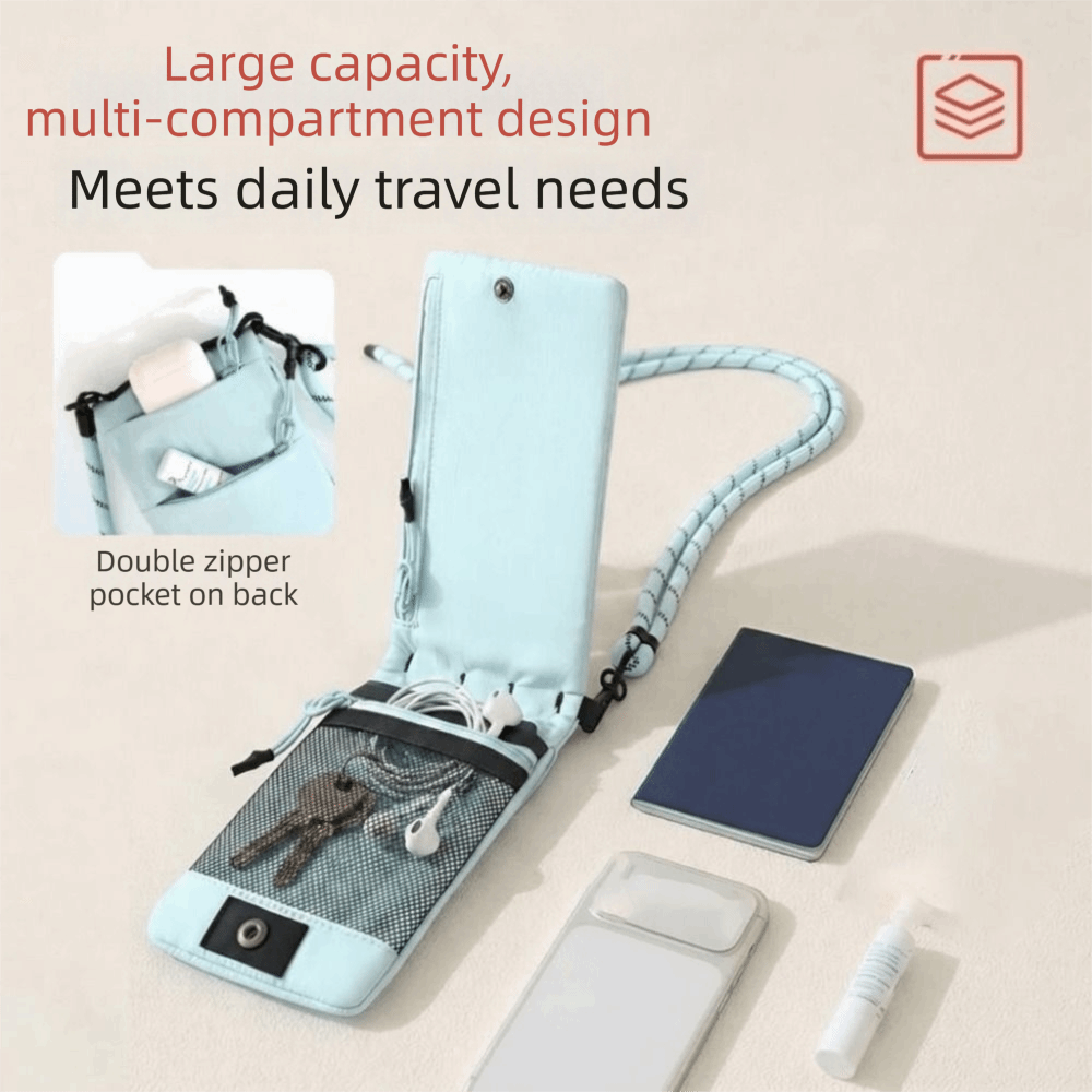 Waterproof Phone Bag - Moda Naylon Cep Telefonu Çantası Hafif