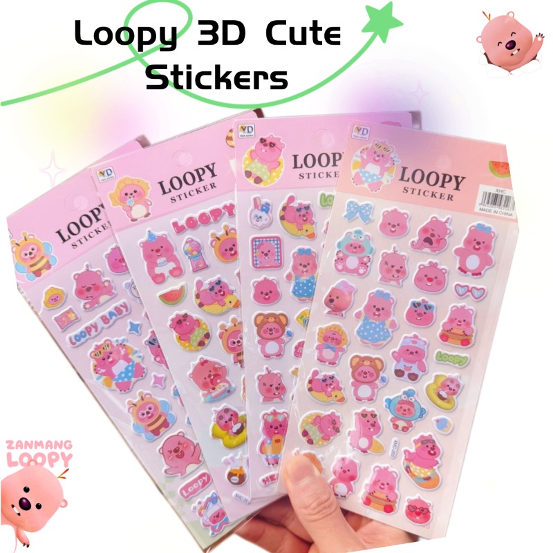 Phone Accessories Items - Yeni Pororo Anime Sevimli Loopy 3D