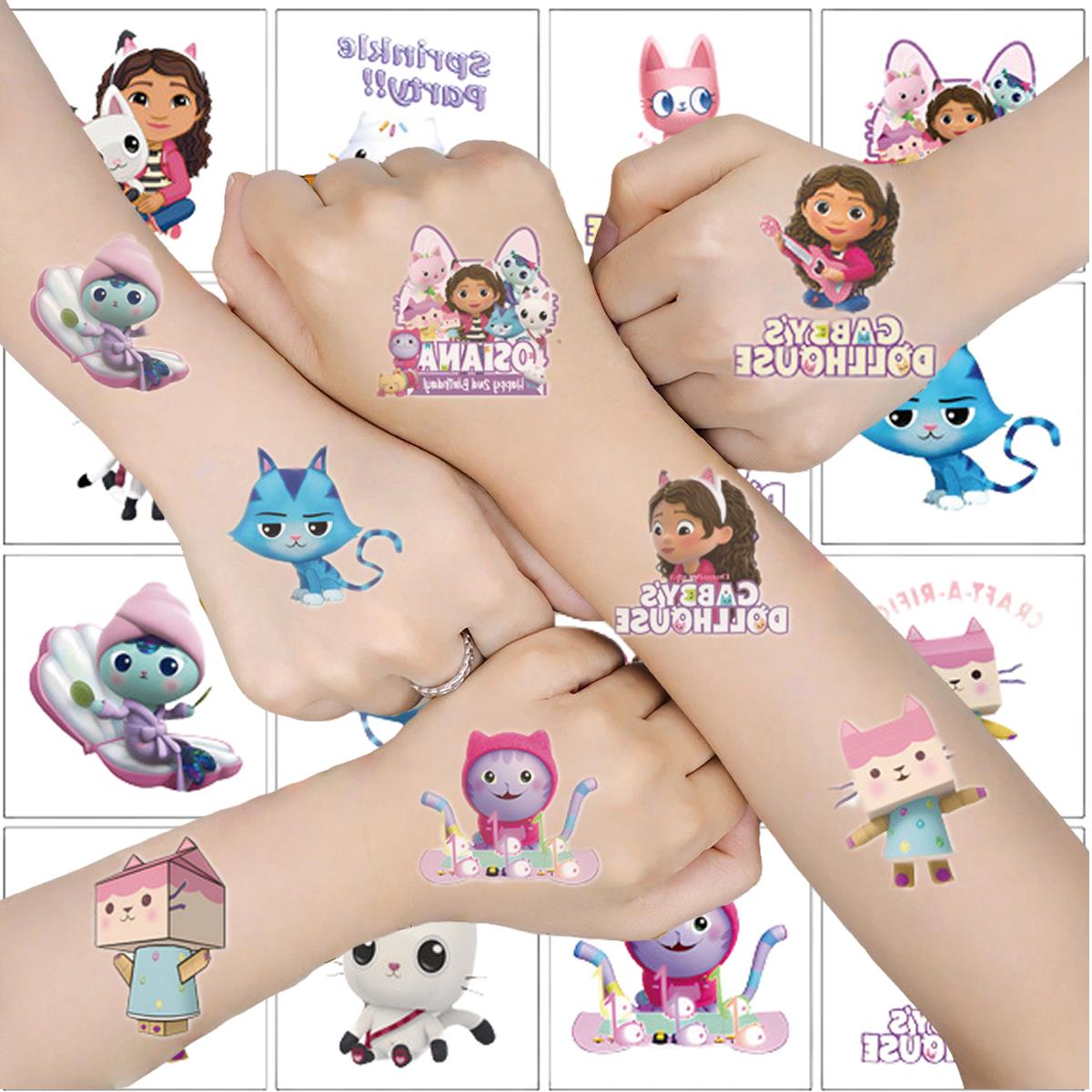 Phone Accessories For 11 Year Old Girl - Karikatür 20 adet sevimli Gabby Dollhouse