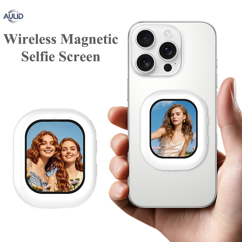 Phone Accessories For Android - Kablosuz Mini Manyetik Selfie Ekran Monitörü