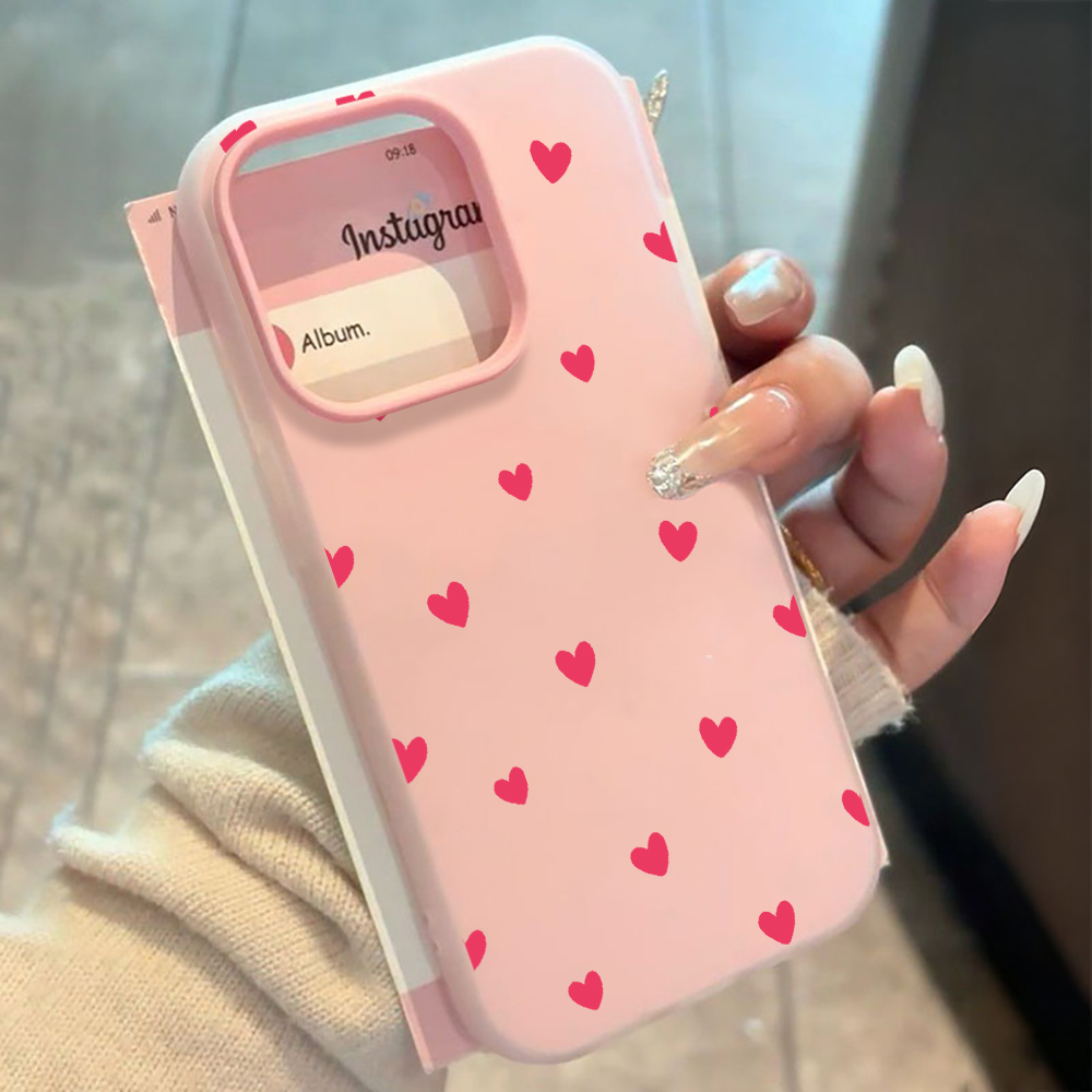 Kırmızı Kalp Desenli Telefon K - Phone Accessories Red incelemesi ve fiyatı