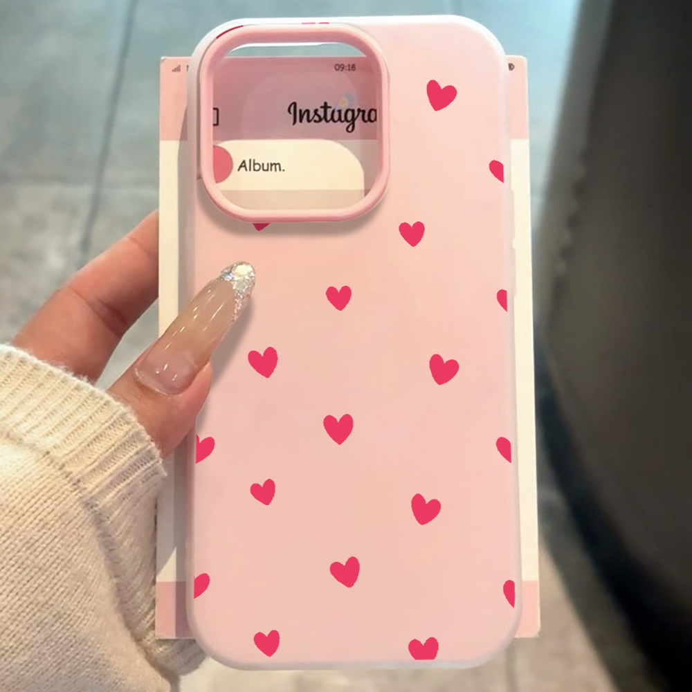 Kırmızı Kalp Desenli Telefon K - Phone Accessories Red incelemesi ve fiyatı