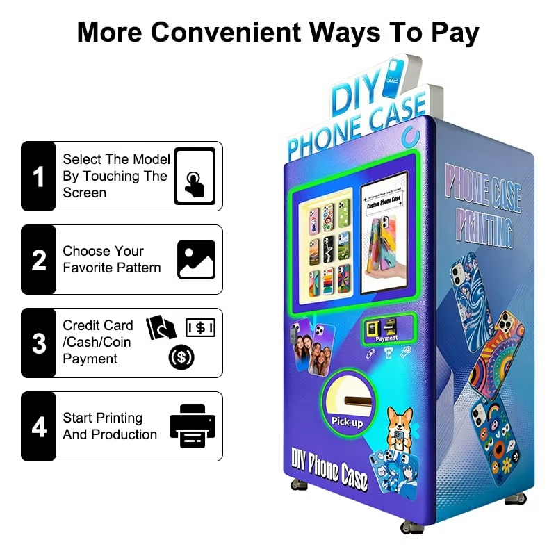 FOODLINE Telefon Kılıfı Otomat - Phone Accessories Vending Machine incelemesi ve fiyatı
