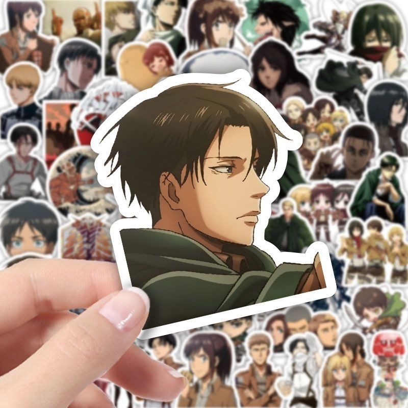 60 adet Titan Anime çıkartmala - Phone Accessories Items incelemesi ve fiyatı
