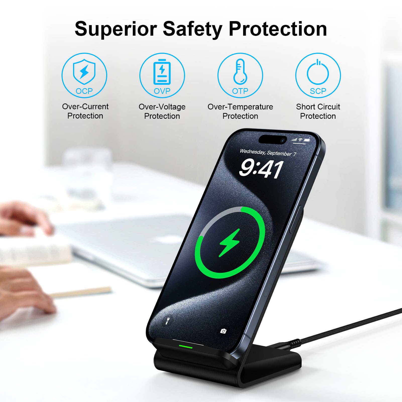 15W Kablosuz Şarj Cihazı Telef - Phone Accessories For Android incelemesi ve fiyatı