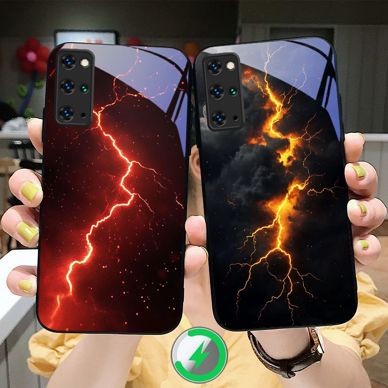 Gizemli Kırmızı Şimşek Desenli - Phone Accessories Red incelemesi ve fiyatı