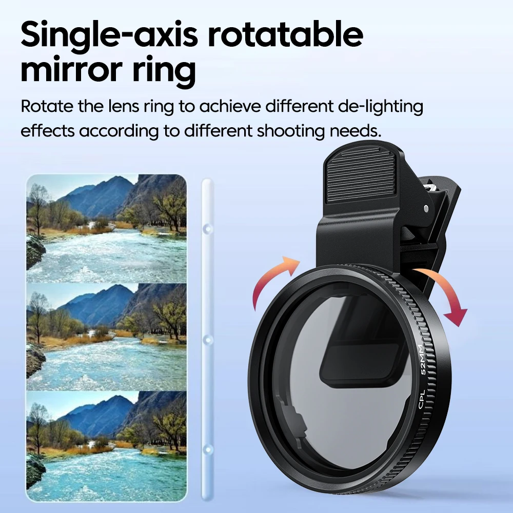 Yeni 52mm CPL Cep Telefonu Len - Phone Accessories Items incelemesi ve fiyatı
