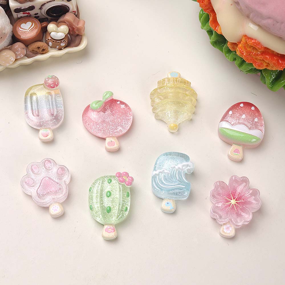 10 adet Kawaii Şeffaf Yaz Mini - Phone Accessories For Boys incelemesi ve fiyatı