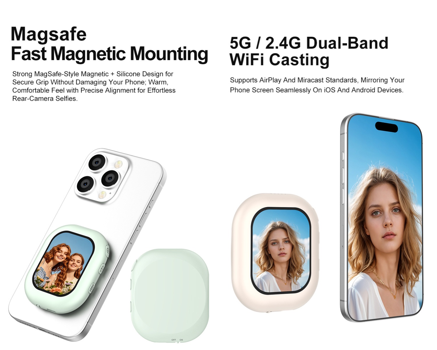 Kablosuz Mini Manyetik Selfie  - Phone Accessories For Android incelemesi ve fiyatı